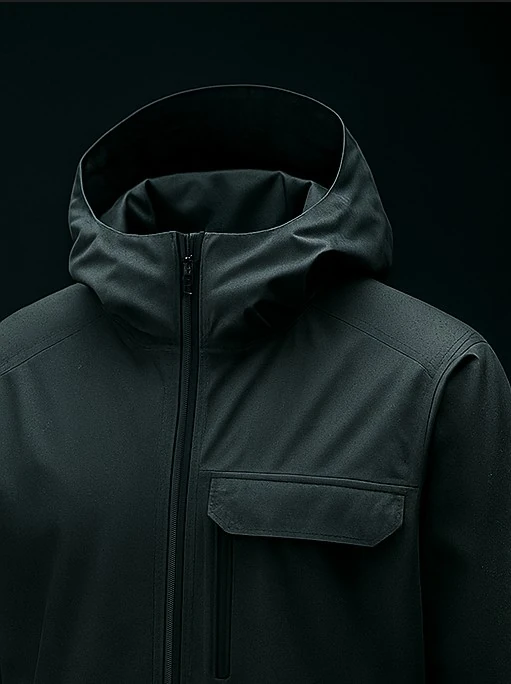 Breathable rain jackets